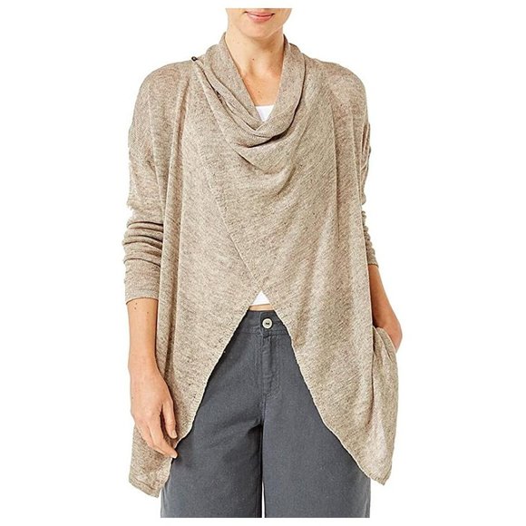 Royal Robbins Heathered Beige Women's Cardigan - Picture 2 of 4